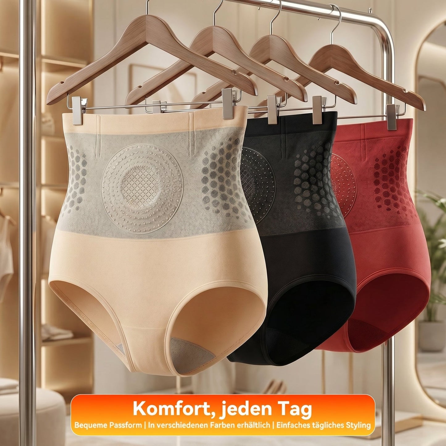 👙 Offizieller Brand Store | 🍑🍑 GFOUK® 2026 Moringa & Berberin 4-in-1 Mikropartikel-Sculpting- & Fettverbrennungs-Shorts