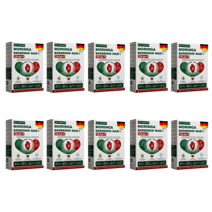 🇩🇪Offizieller Shop | 🏆 DR.Fachmer® Moringa Berberinex NAD+ 10-in-1 Nano-Mikronadel-Patch (Nur einmal täglich, sichtbare Veränderungen in 7 Tagen) ✅ Für Übergewicht, lockere Haut, Diabetes, Schlafapnoe, Gelenkprobleme und mehr