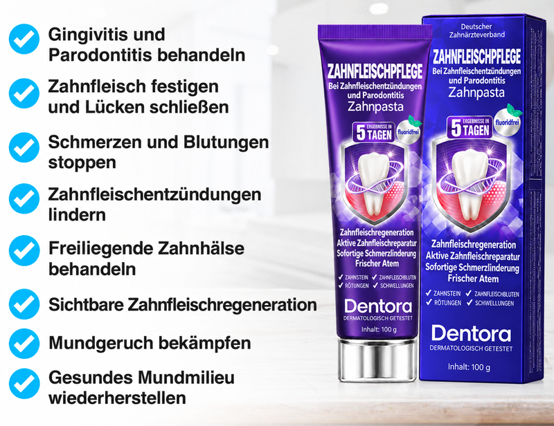 Rolimey® VioCore Zahnpasta zur Behandlung von Zahnfleischentzündungen und Parodontitis mit Bienengift