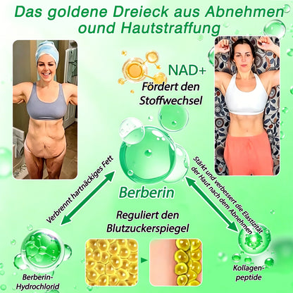 🇩🇪Offizieller Shop | 🏆 DR.Fachmer® Moringa Berberinex NAD+ 10-in-1 Nano-Mikronadel-Patch (Nur einmal täglich, sichtbare Veränderungen in 7 Tagen) ✅ Für Übergewicht, lockere Haut, Diabetes, Schlafapnoe, Gelenkprobleme und mehr